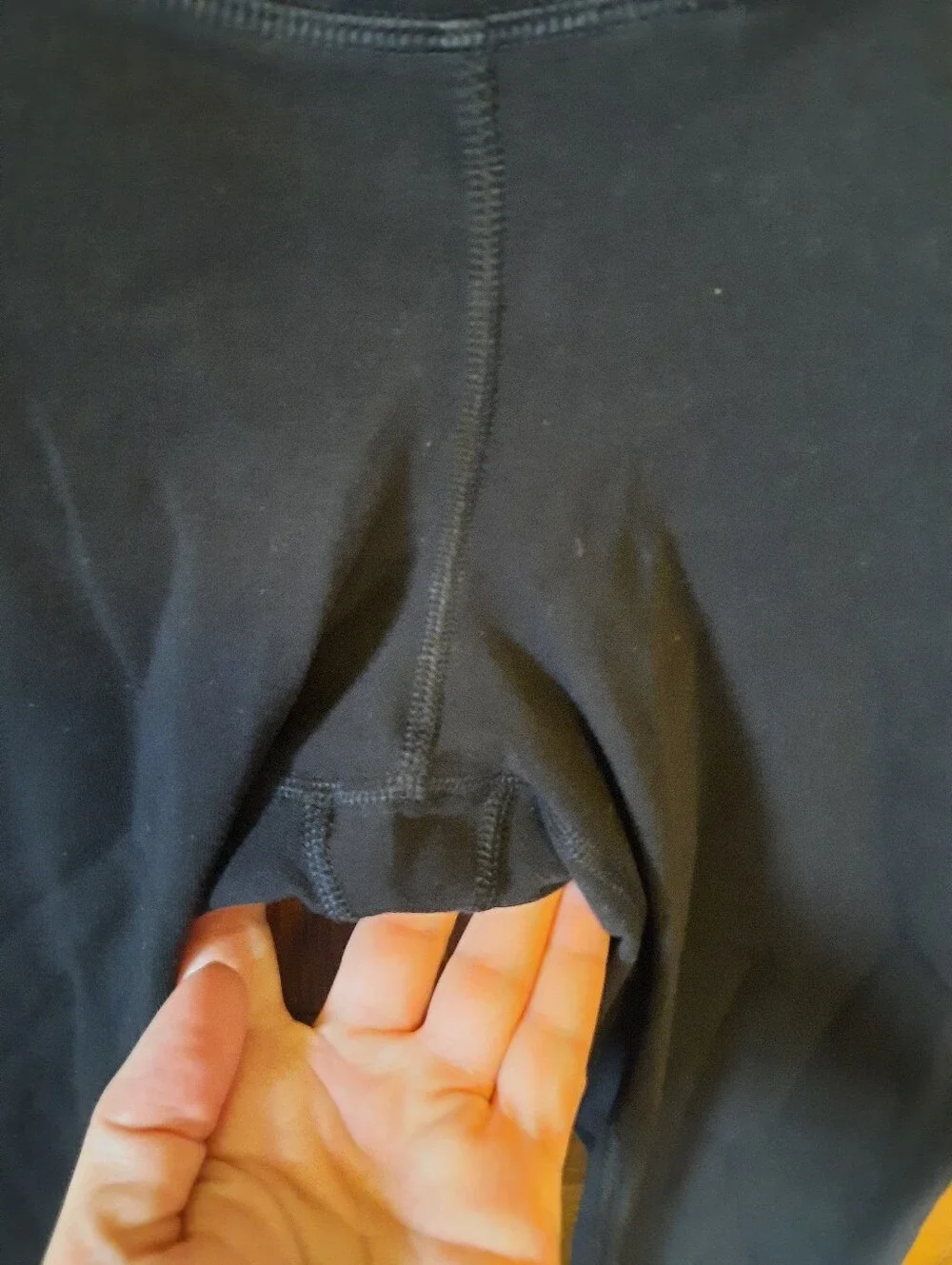 Old Navy Maternity Powerchill High-Rise Go-Dry Black Leggings Size Medium